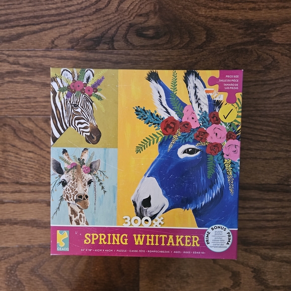 Spring Whitaker Animal Puzzle - Picture 1 of 3